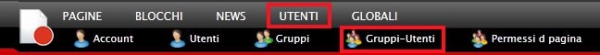 utenti gruppi utenti